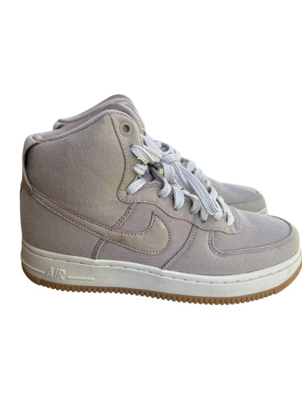 Nike Air Force 1 High String Gum Sole Women Size 7 Sneakers AJ2775-200